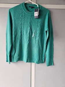 Lady's New Jumper With Tags Attached from Savannah Size M. Green - Picture 1 of 4