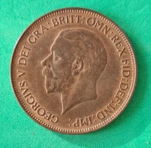 1936 George V one penny coin good condition #440c - Picture 1 of 2
