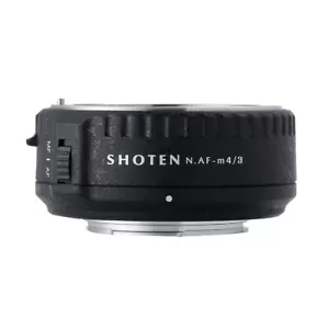 SHOTEN NAF-m43 adattatore obiettivo messa a fuoco automatica obiettivo Nikon attacco G a micro m4/3 OM-D - Foto 1 di 10