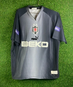 Camiseta de fútbol Beşiktaş J.K. 2003 usada L - Imagen 1 de 12