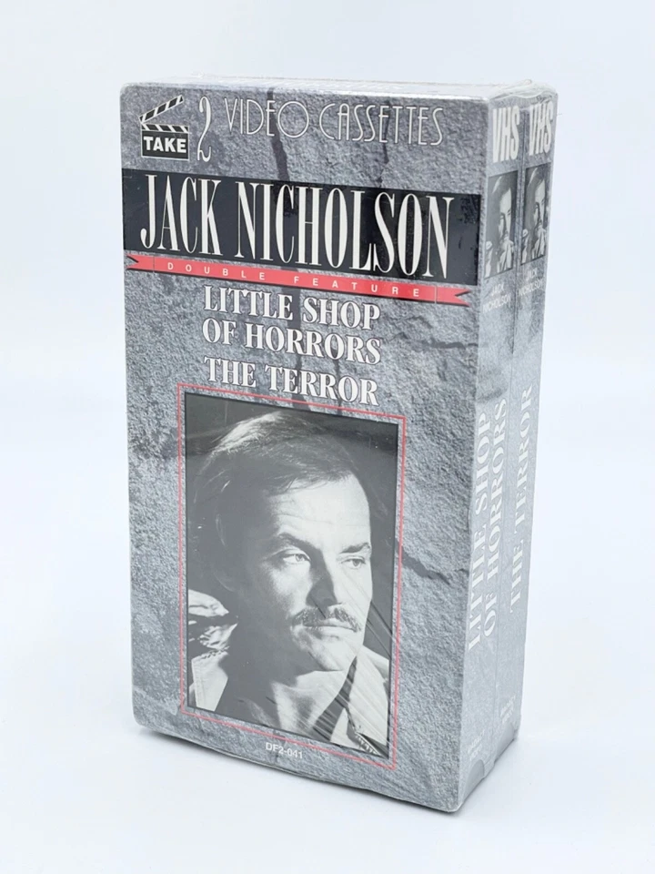 Jack Nicholson Double Feature: The Terror/ The Little Shop of Horrors (VHS)