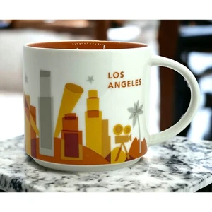 Starbucks You Are Here Collection LOS ANGELES Kalifornien Becher Tasse YAH 14 Unzen - Bild 1 von 10