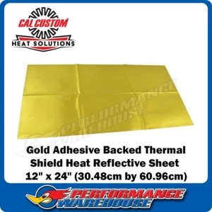 Thermal Shield Adhesive Backed Heat Reflective Sheet, 12" X 24", Gold - Picture 1 of 6