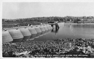 Postcard Tasmania Retaining Wall Great Lake Vintage RPPC - Picture 1 of 2