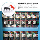 20pcs Double Row Screw Terminal Blocks TB1503 Red Black Electrical Strip