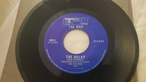 THE RELAY by THE WHO RARE CANADIAN PRESS TRACK RECORDS 1972 - Picture 1 of 2
