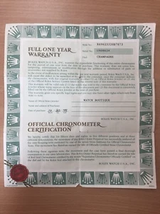 Vintage Original  Rolex 69723- U908624  Watch -  Used  Certificate Guarantee R - Picture 1 of 6