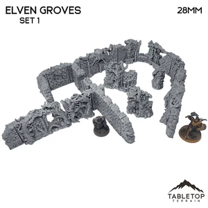 Elven Grove - Fantasy Terrain - Fantasy Tabletop Terrain - Picture 1 of 10