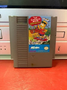 The Simpsons: Bart Vs. The Space Mutants (NES, 1991) - Tested, Cleaned & Working - Picture 1 of 3