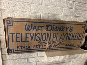 1950 MARX 4350 WALT DISNEY TELEVISION PLAYHOUSE 100% COMPLETE W/BOX SUPER RARE - Picture 1 of 12