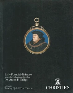 RARE - CHRISTIE'S Early Portrait Miniatures Philips Collection Auction Catalog  - Picture 1 of 1