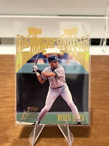 1996 Topps Laser Derek Jeter BRIGHT SPOTS #B13 DIE CUTS New York Yankees HOF - Bild 1 von 2