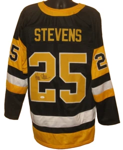 Kevin Stevens Signed Autograph Custom Jersey JSA Certified Auto Penguins - Picture 1 of 5