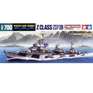 Tamiya 31908 German Destroyer Z Class (Z37-39) "Project Barbara" 2 Models 1/700 - Imagen 1 de 1