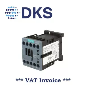 Siemens 3RT2016-1BB41 Contactor 3 Pole Aux NO 9A Coil 24VDC 001724 - Picture 1 of 12