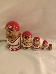 Washington Nationals Nestpuppe Guillen, Wilkerson, Johnson, Castilla, Schneid - Bild 1 von 2