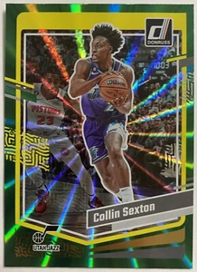 2023-24 Panini Donruss Collin Sexton #6 Green Holo Laser - Picture 1 of 1