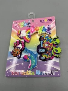 Neu Original Jibbitz Crocs Charms: Lisa Frank You Gotta Have It 5 Stck. Aliens - Bild 1 von 2