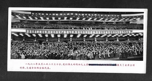 Orig.1968 China Press Photo Chairman Mao Lin Biao Culture Revolution Xinhua News - Picture 1 of 3