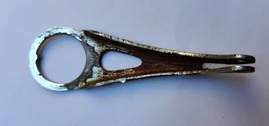 OLD STURDY HEADLIGHT HOLDER of 40s 50s PORTAFANALE BICI VINTAGE - Picture 1 of 9