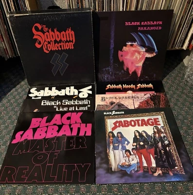 Black *Sabbath Collection* NM 7 LP Box Set BS BOX 01 German 1985 Ozzy Osbourne - Image 1 of 4