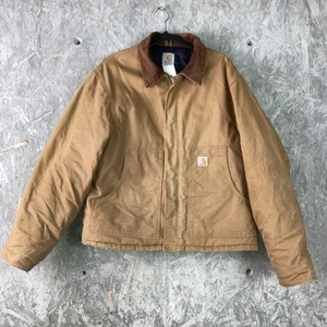 Cappotto giacca fodera trapuntata tradizionale artico CARHARTT vintage taglia XL? - Foto 1 di 18