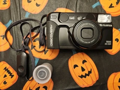 Cámara compacta Fujifilm DL-312 zoom fecha 35 mm descubrimiento 312 zoom fecha (no probada) Foto 1 de 4