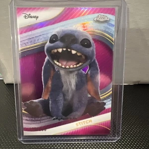 2025 Topps Chrome Disney Stitch Pink 38/250 #200 - Picture 1 of 2