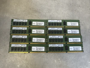 Lot of 8 - Samsung 8GB - 1Rx4 - PC4-2400T Server Ram Memory | M393A1G40EB1 - Picture 1 of 2