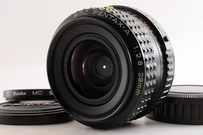 【COMO NUEVO】SMC PENTAX A 28mm F/2.8 MF Lente Gran Angular Para Montaje K +... - Imagen 1 de 4