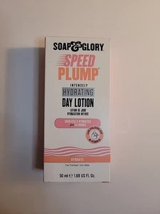 Soap & Glory Speed Plump Intensely Hydrating Day Lotion Moisturizer NEW 1.69 Oz - Picture 1 of 7
