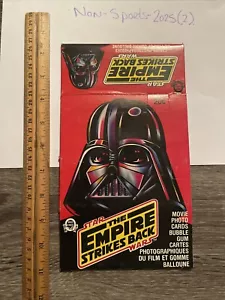 Vintage 1980 Star Wars Empire Strikes Back Topps Trading Movie Cards EMPTY BOX - Picture 1 of 3