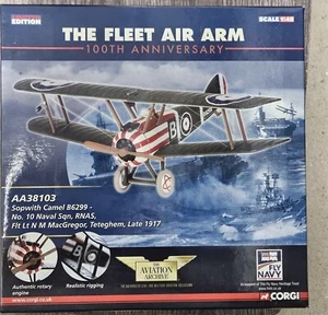 Corgi Aviation Archive 1:48 Sopwith Camel B6299, No. 10 Naval Sqn, RNAS, 1917 - Picture 1 of 15