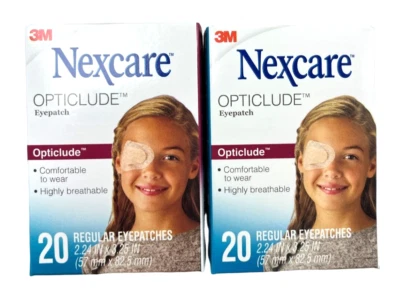 Opticlude Eye Patch Regular Size Nexcare - 20 Pcs ( 2 pack ) - Image 1 of 2