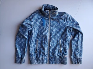 NEW G-Star Raw NEW Fallden Des Denim Bomber Jacket Pharell Large - Picture 1 of 9