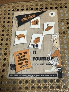 Juego de herramientas Jr Ace hágalo usted mismo libro derechos de autor 1964 New York Toy & Game Mfg. Co. - Imagen 1 de 6