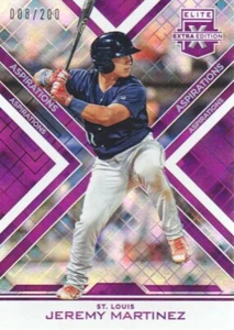 2016 Elite Extra Edition Aspirations Purple #179 Jeremy Martinez /200 - Picture 1 of 2