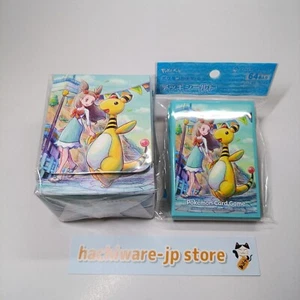 Fundas para cartas y estuche de baraja Jasmine & Ampharos Centro Pokémon japonés oficial - Imagen 1 de 7