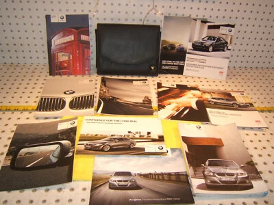 BMW 2011 E90 M3 335d 335 dueño 1 juego de 10 manuales/papeles y estuche BMW 1 NEGRO  Foto 1 de 4