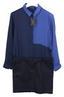 COP COPINE Shiki Dress Women's (EU) 42 Denim Shirt Button Up Blue Mini