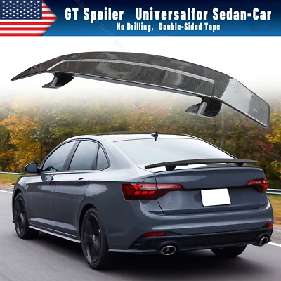 Карбоновый спойлер закраина заднего багажника крыло заднее крыло для Volkswagen Jetta 99-22 - Изображение 1 из 4