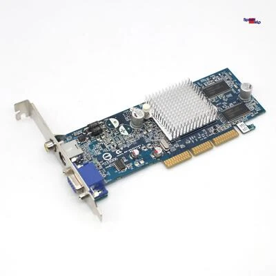GIGABYTE Ati Radeon 9200SE 128MB DDR AGP Video Card Graphics Card VGA GV-R92S128 - Image 1 of 4