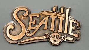 Hard Rock Cafe Seattle Washington Core Destination Name Magnet Hotel Casino - Picture 1 of 3