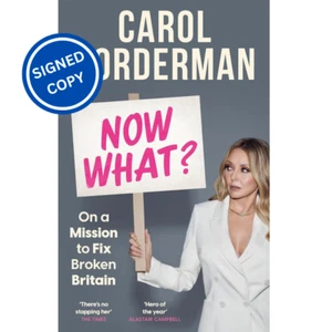 Signed Book - Now What? by Carol Vorderman First Edition 1st Print - Picture 1 of 3