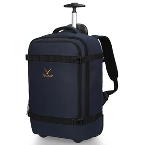 Mochila con ruedas Hynes Eagle 42L equipaje de mano vertical maleta convertible - Imagen 1 de 8
