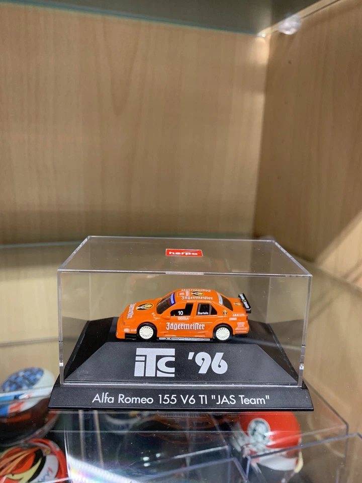Alfa Romeo 155 V6 Ti ITC 96 #10 Bartels Herpa 1:87 - Immagine 1 di 1