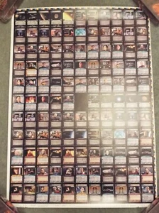 STAR TREK CCG 2E SECOND EDITION UNCUT SHEET OF STARTER CARDS - Picture 1 of 4