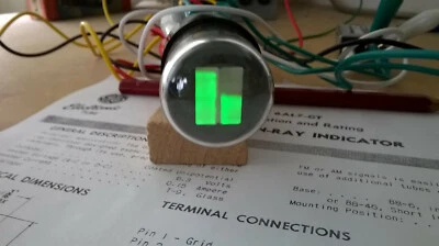 Magisches Auge Magic eye 6AL7GT NOS  ähnl. EMM801 EM83 EM34 EM35 - Bild 1 von 4