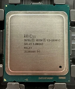Intel Xeon E5-2690 V2 3.0Ghz 10-Core 20-thread 25MB CPU Processor LGA2011 130W - Picture 1 of 2