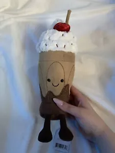 Jellycat Amuseables Chocolate Milkshake AUTHENTIC New With Tags - Picture 1 of 7